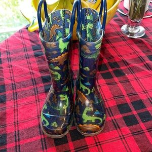 Little boys rain boots